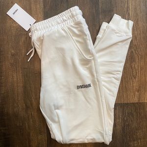 Gymshark White Pippa Joggers